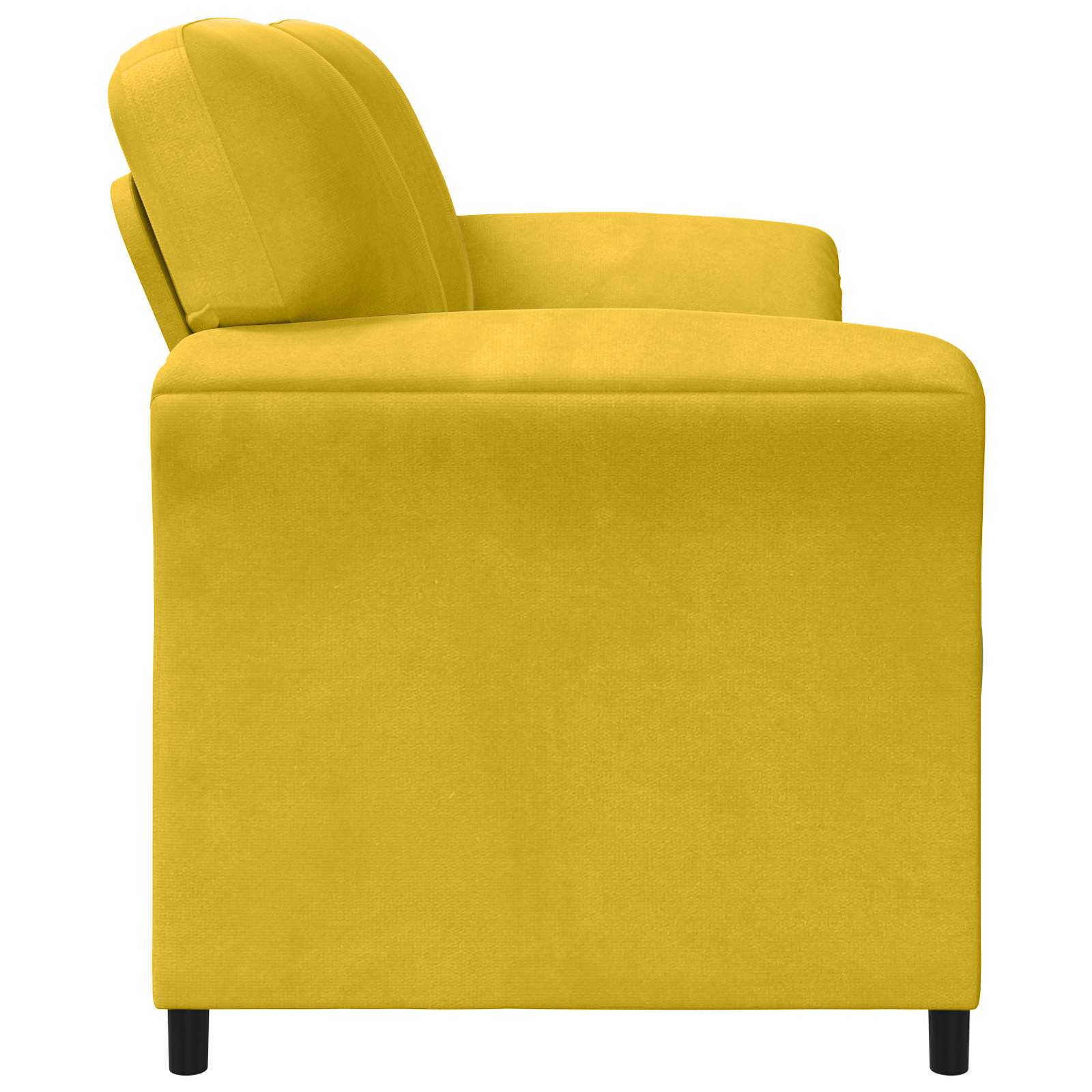 1-Sitzer Sofa Hellgrau 88 x 83 x 95 cm Samt