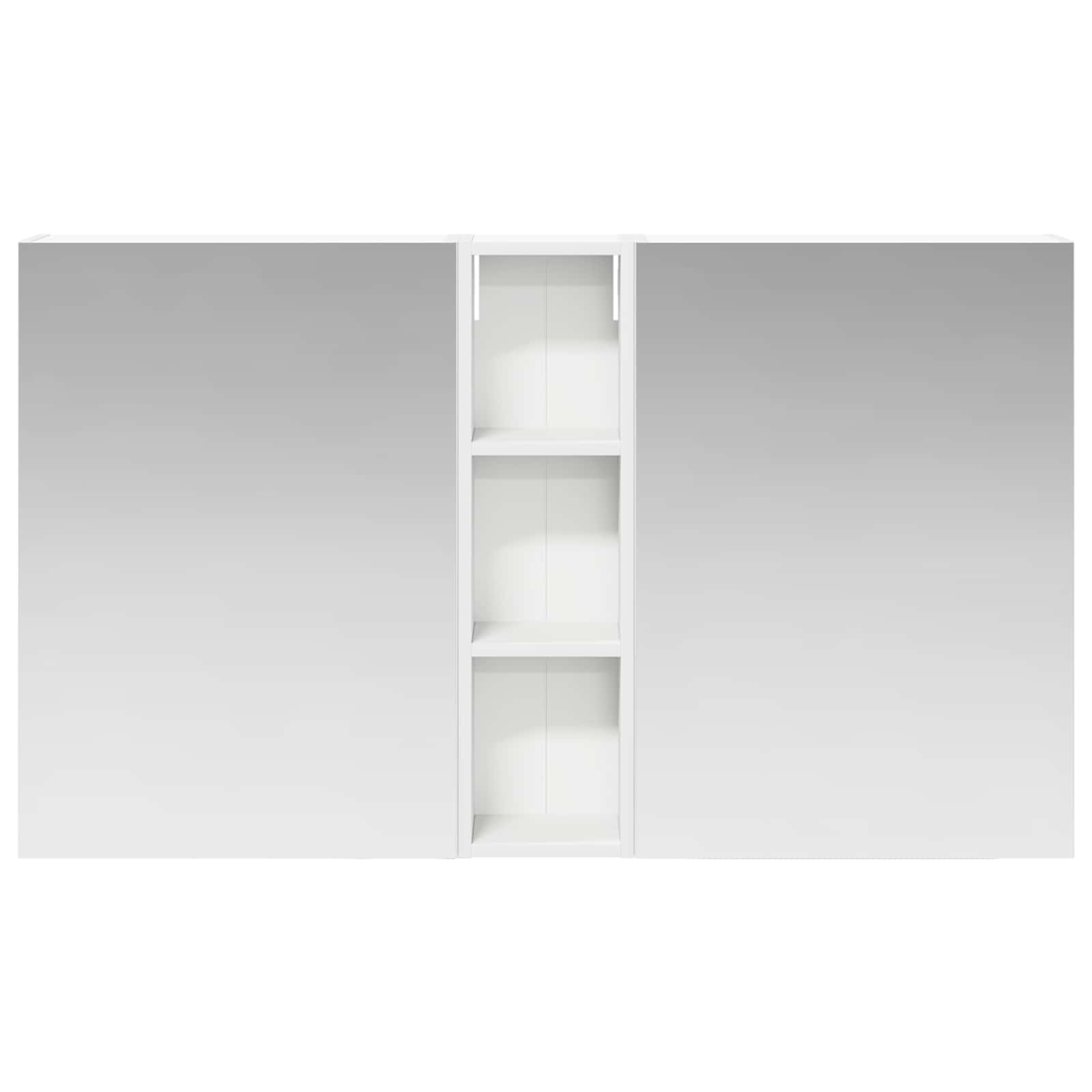 Badezimmerschrank-Set 3 pcs 80 x 10,5 x 50 cm Holzwerkstoff
