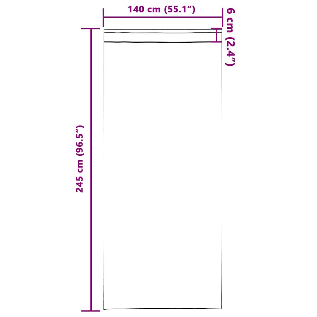 Samtvorhänge mit Vorhängen 2 pcs Weinrot 140 x 140 cm Samt