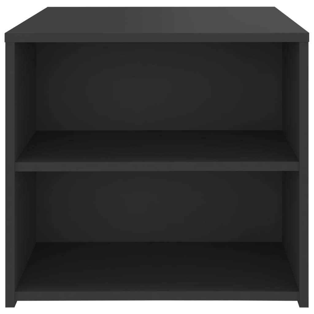 Beistelltisch Grau 50x50x45 cm Holzwerkstoff