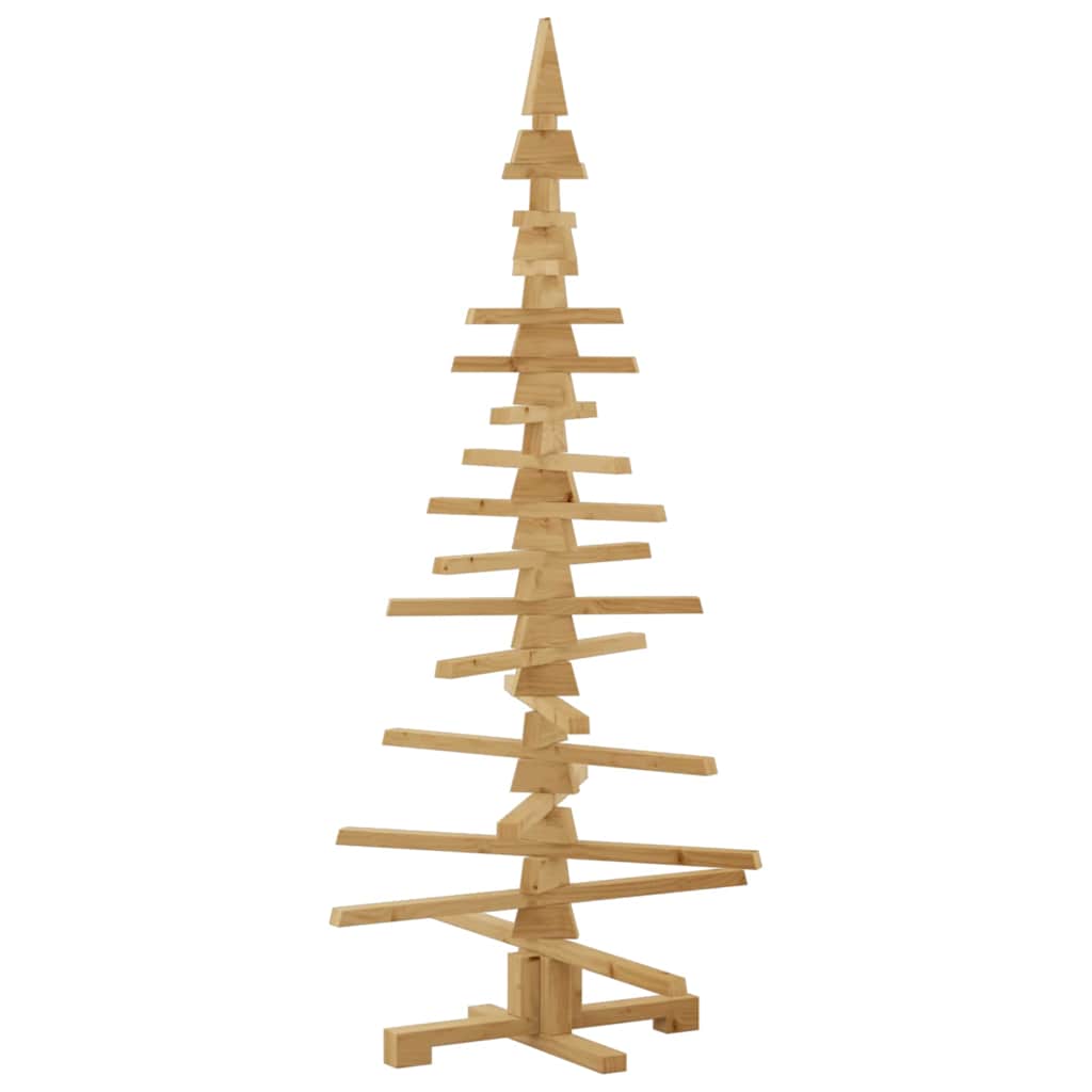 Weihnachtsbaum Holz zum Schmücken 60 cm Massivholz Kiefer