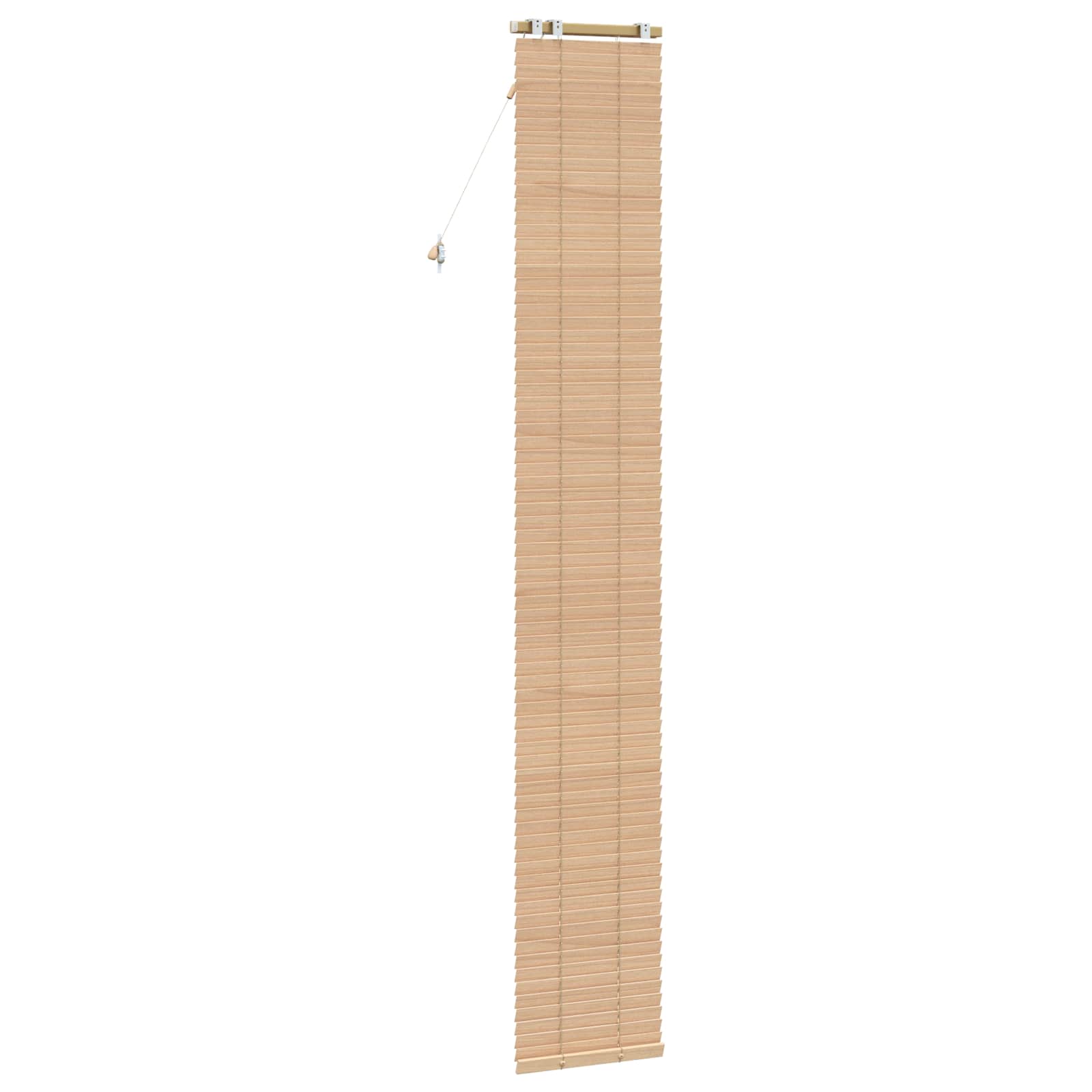Jalousie Eichenoptik 40 x 130 cm 35 mm Massives Paulownia-Holz