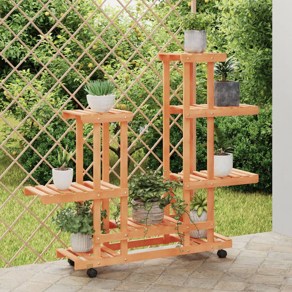 Blumenständer 110x25x96 cm Massivholz Tanne