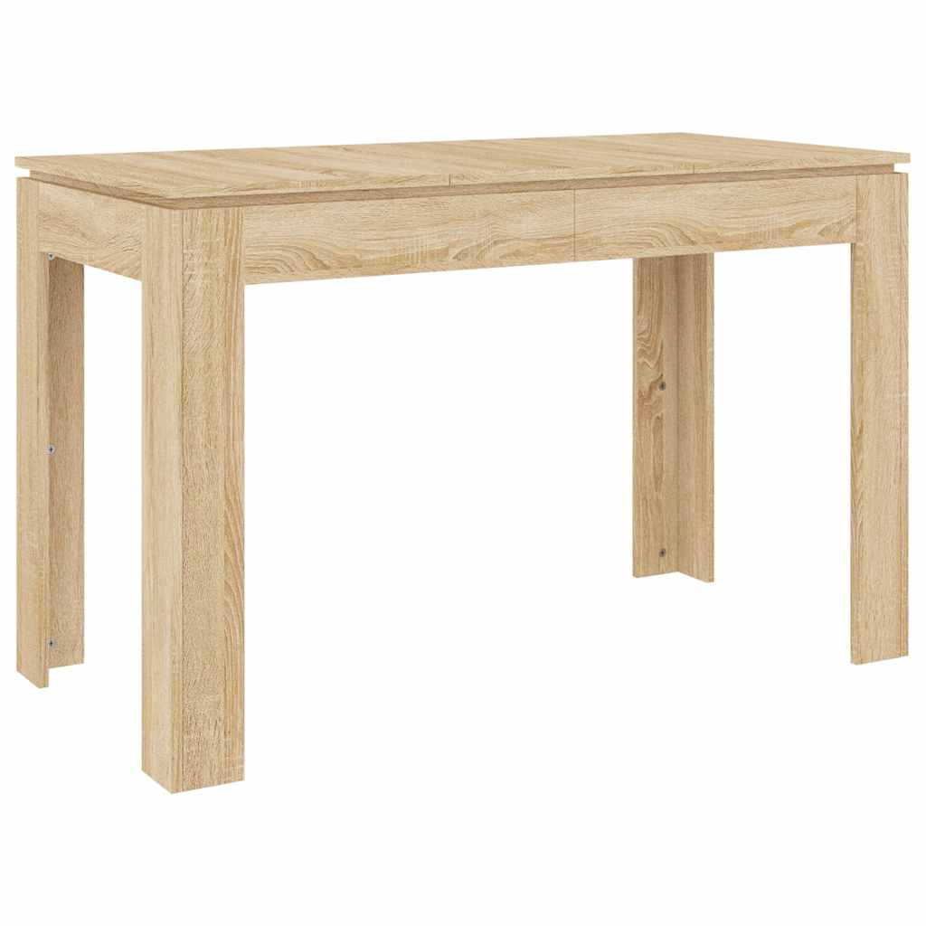 Esstisch Weiß 120x60x76 cm Holzwerkstoff