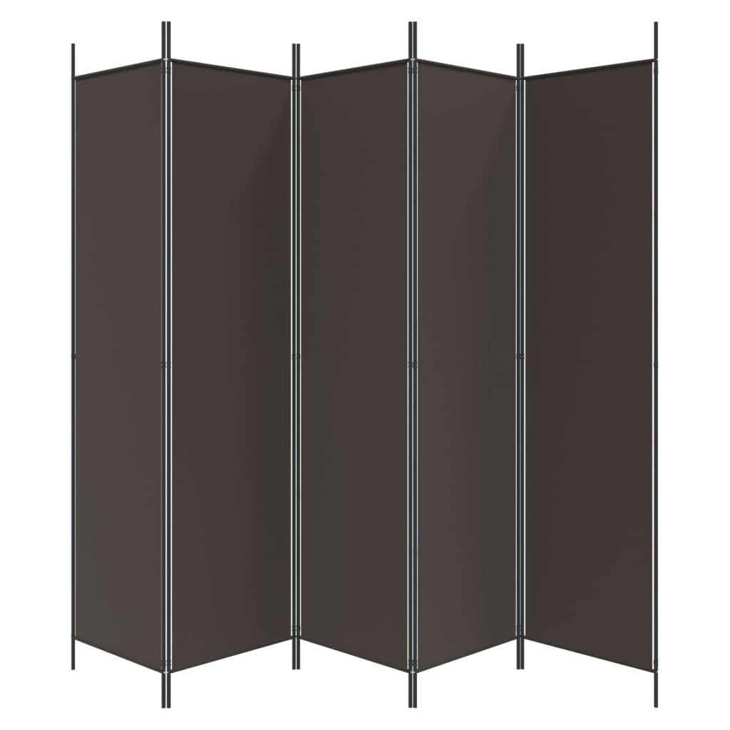 3-tlg. Paravent Schwarz 150x200 cm Stoff
