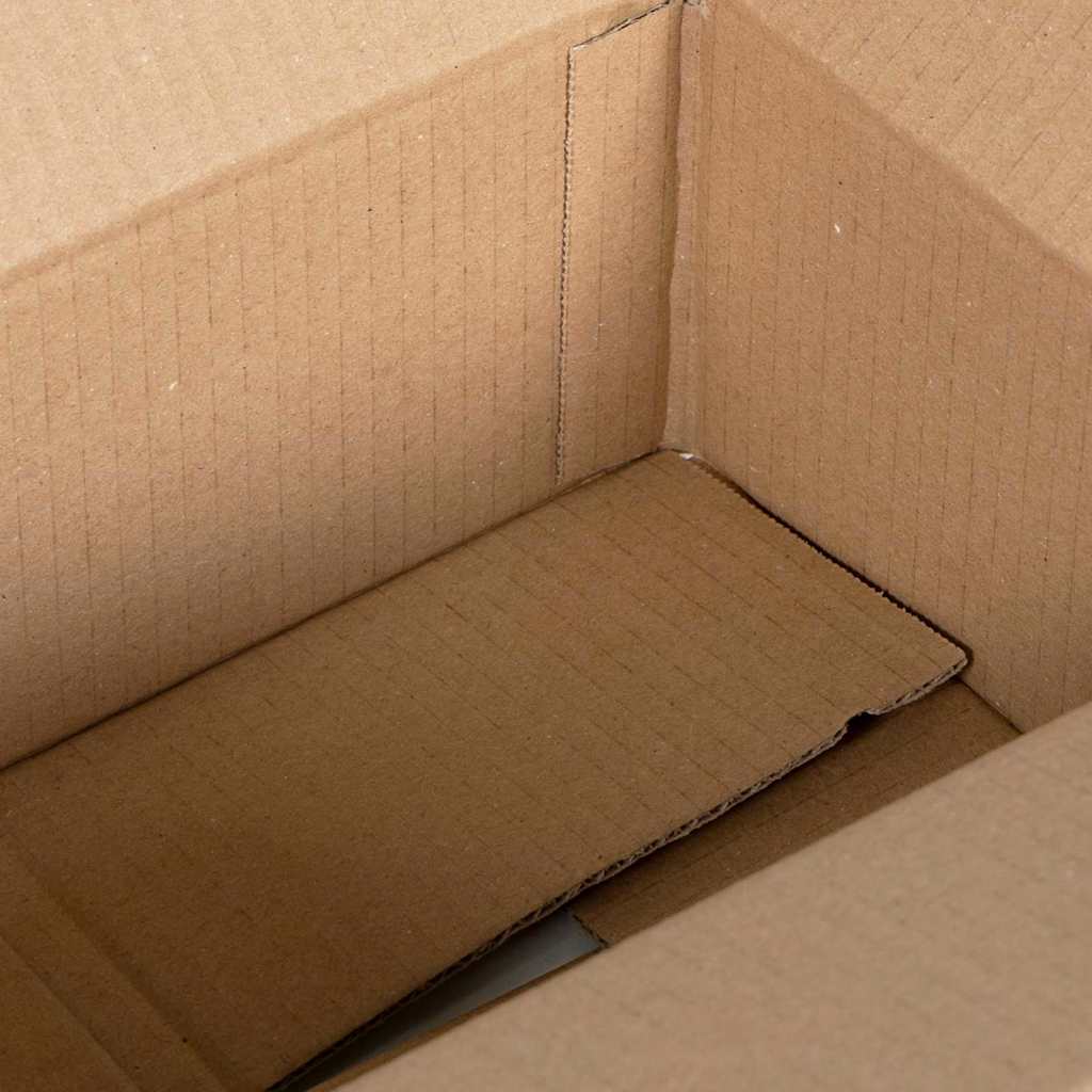 Faltbox mit Speicher 50 pcs Natur 15 x 15 x 8 cm Karton