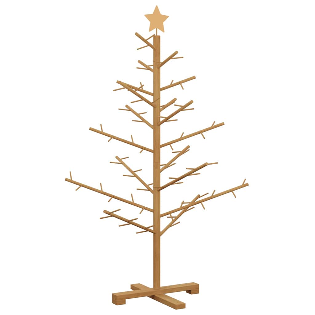 Holz Weihnachtsbaum Natur 150 cm Massives Kiefernholz