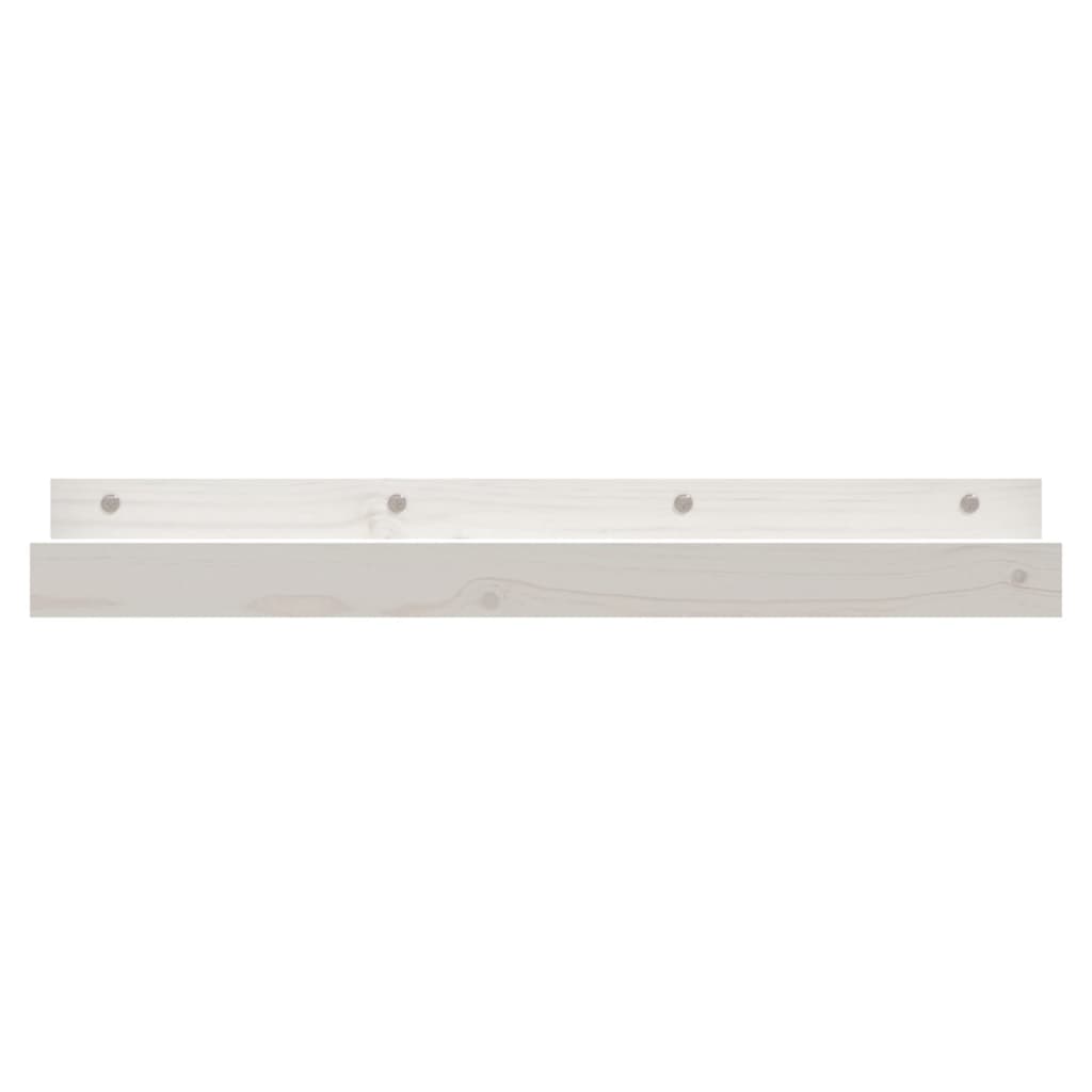 Wandregale 2 Stk. 50x12x9 cm Massivholz Kiefer