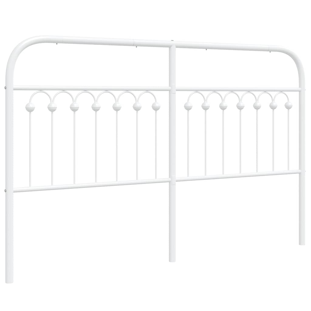 Ersatz-Kopfteil Metall Schwarz 75 cm