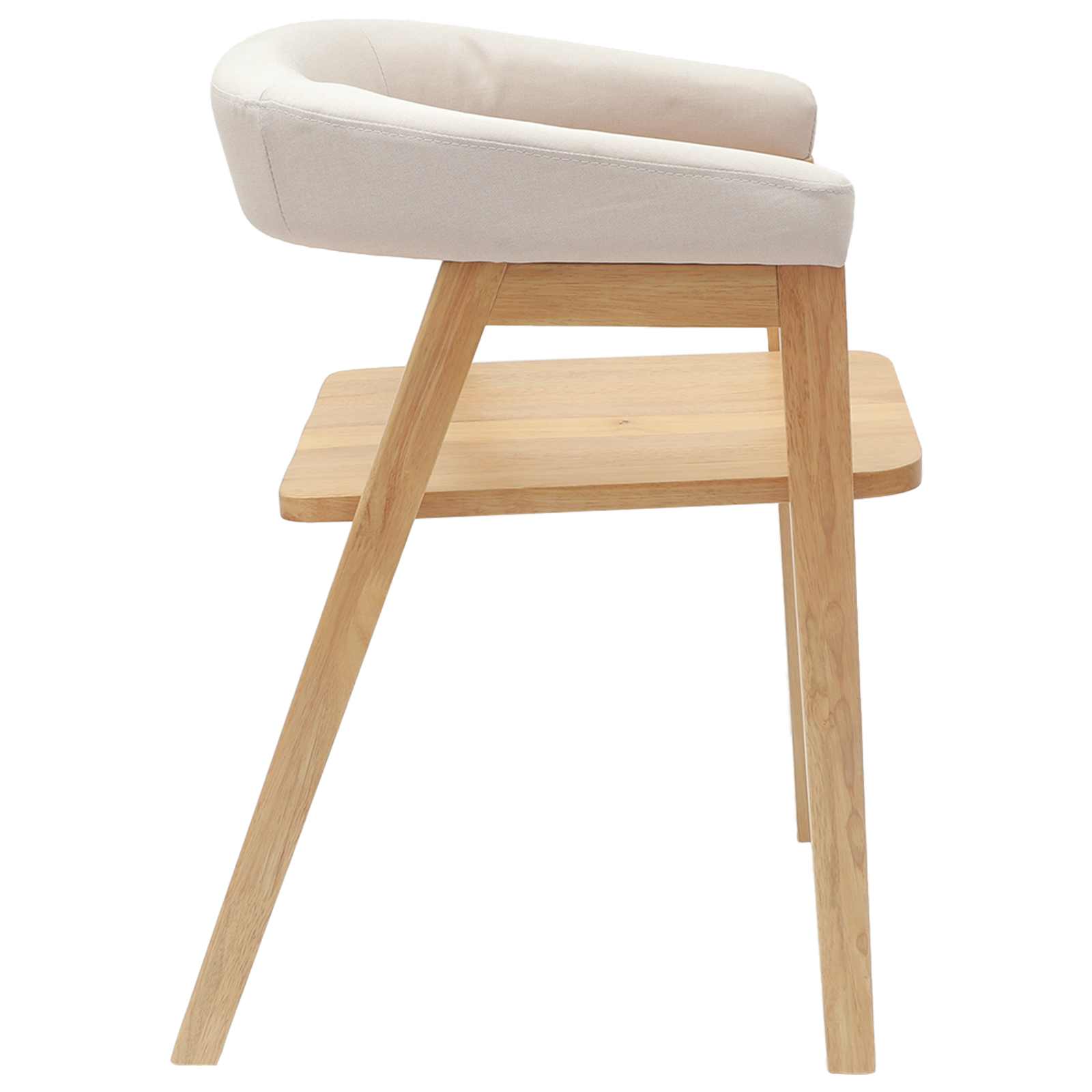 Esszimmerstühle 2 pcs Hellbraun 54 x 57 x 73 cm