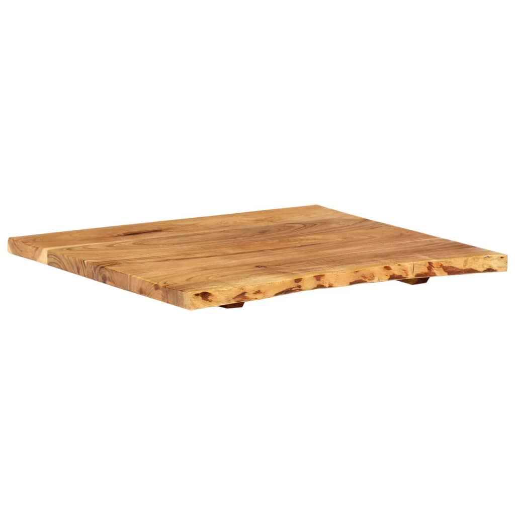 Badezimmer-Waschtischplatte Massivholz Akazie 100x52x2,5 cm