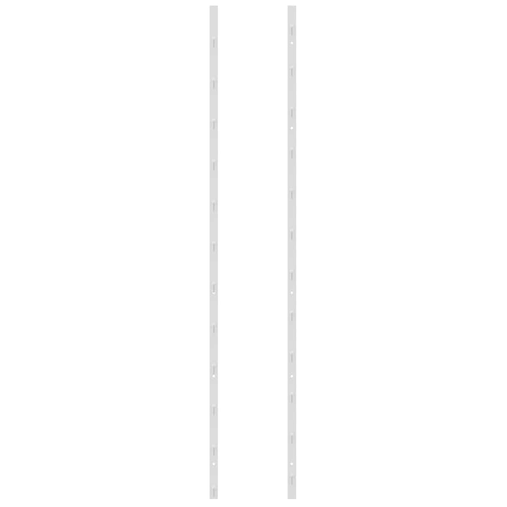 Wand-Weinregal für 24 Flaschen Schwarz Eisen