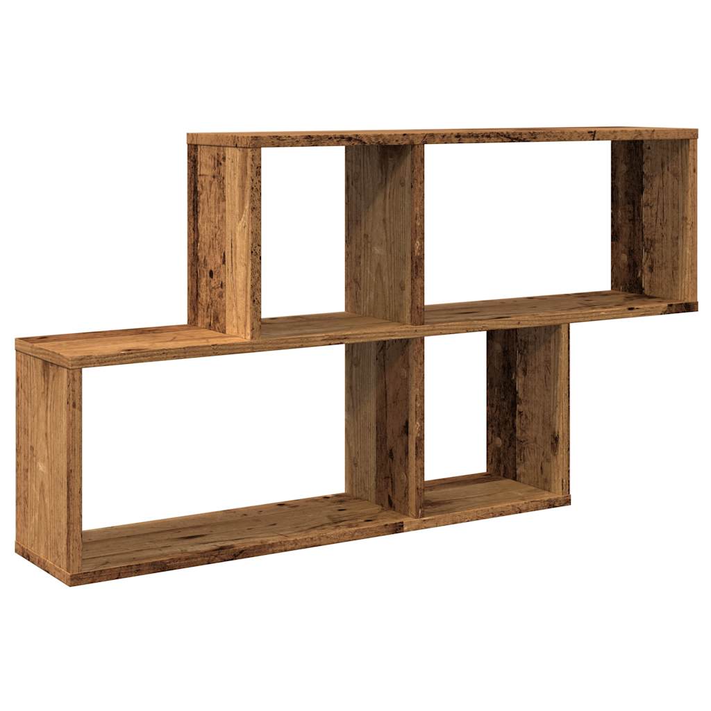 Wandregal Weiß 100x18x53 cm Holzwerkstoff