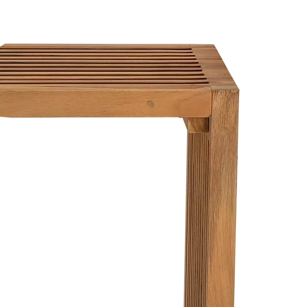 Garten-Beistelltisch 3 pcs Braun 33 x 44,5 x 51 cm