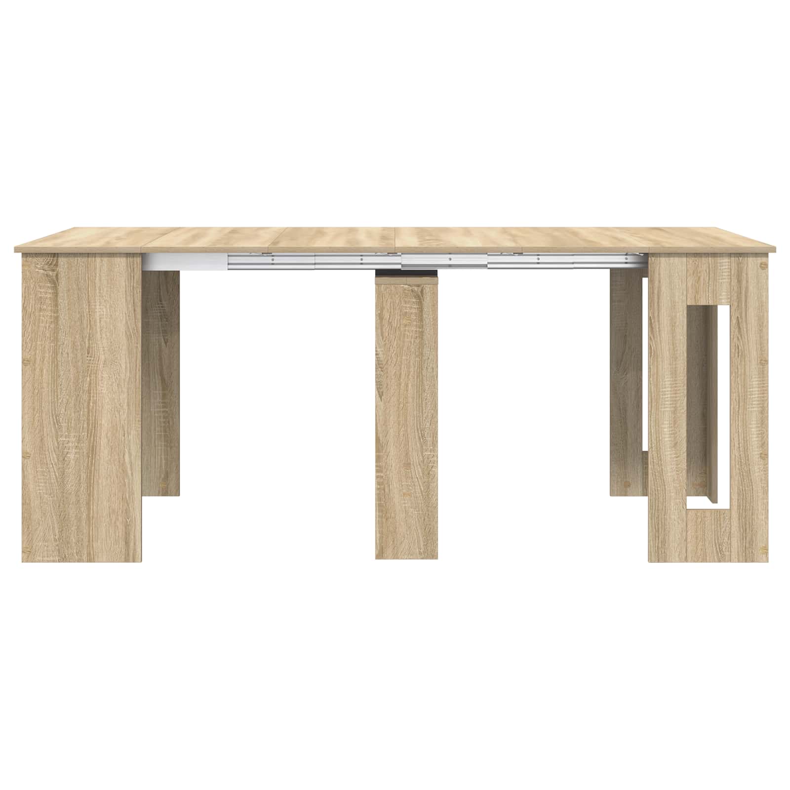 Esstisch 180 x 85 x 75 cm Holzwerkstoff Schwarze Eiche