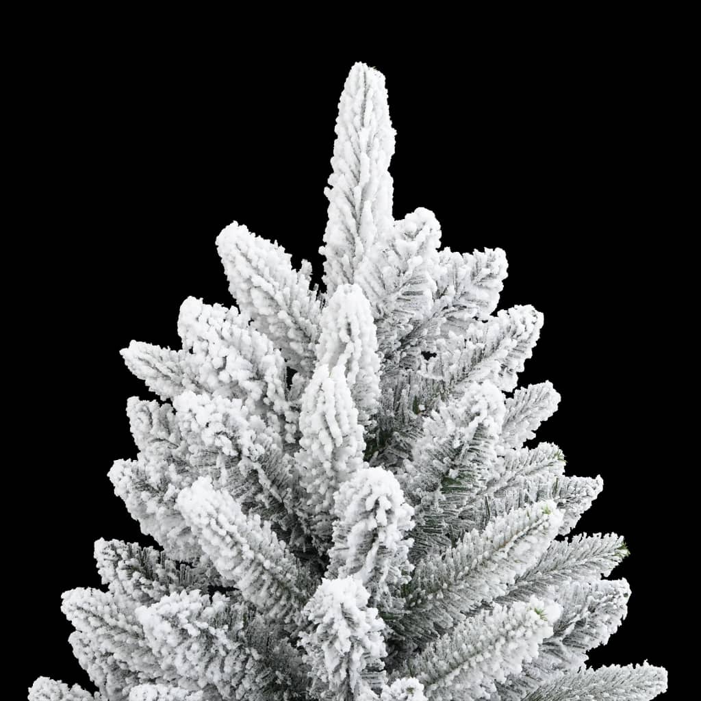 Künstlicher Weihnachtsbaum mit 150 LEDs mit Ständer Weiß 120 cm