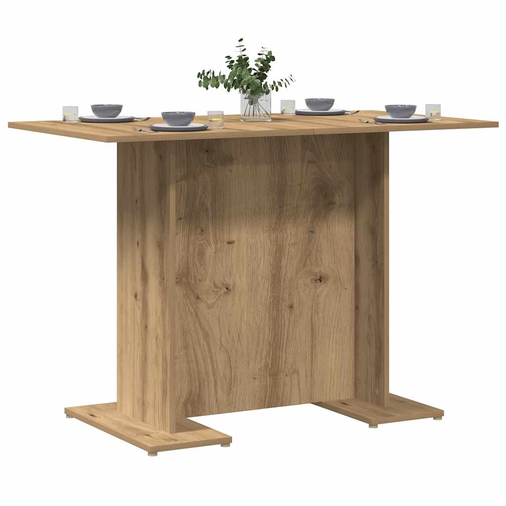 Esstisch Weiß 110x60x75 cm Holzwerkstoff