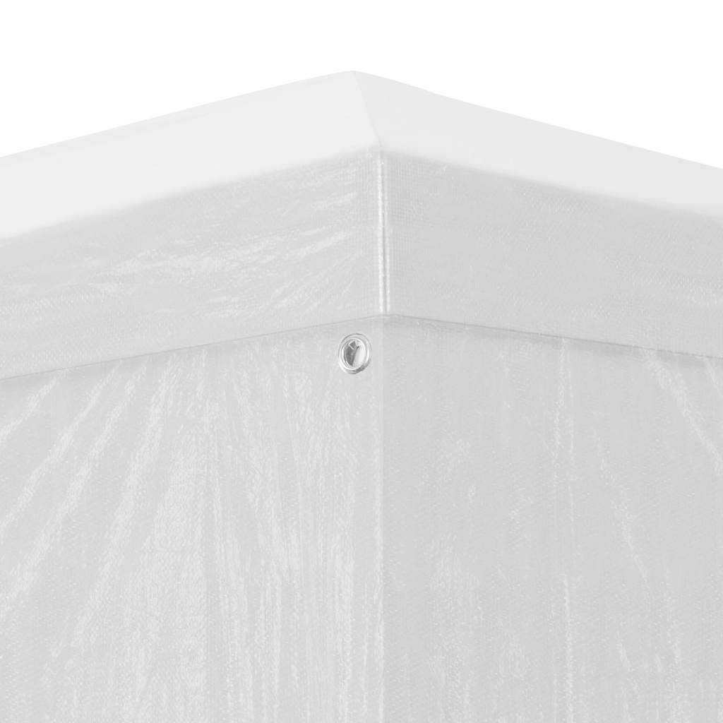 Party-Zelt 400 x 300 x 255 cm Rot PE und Stahl