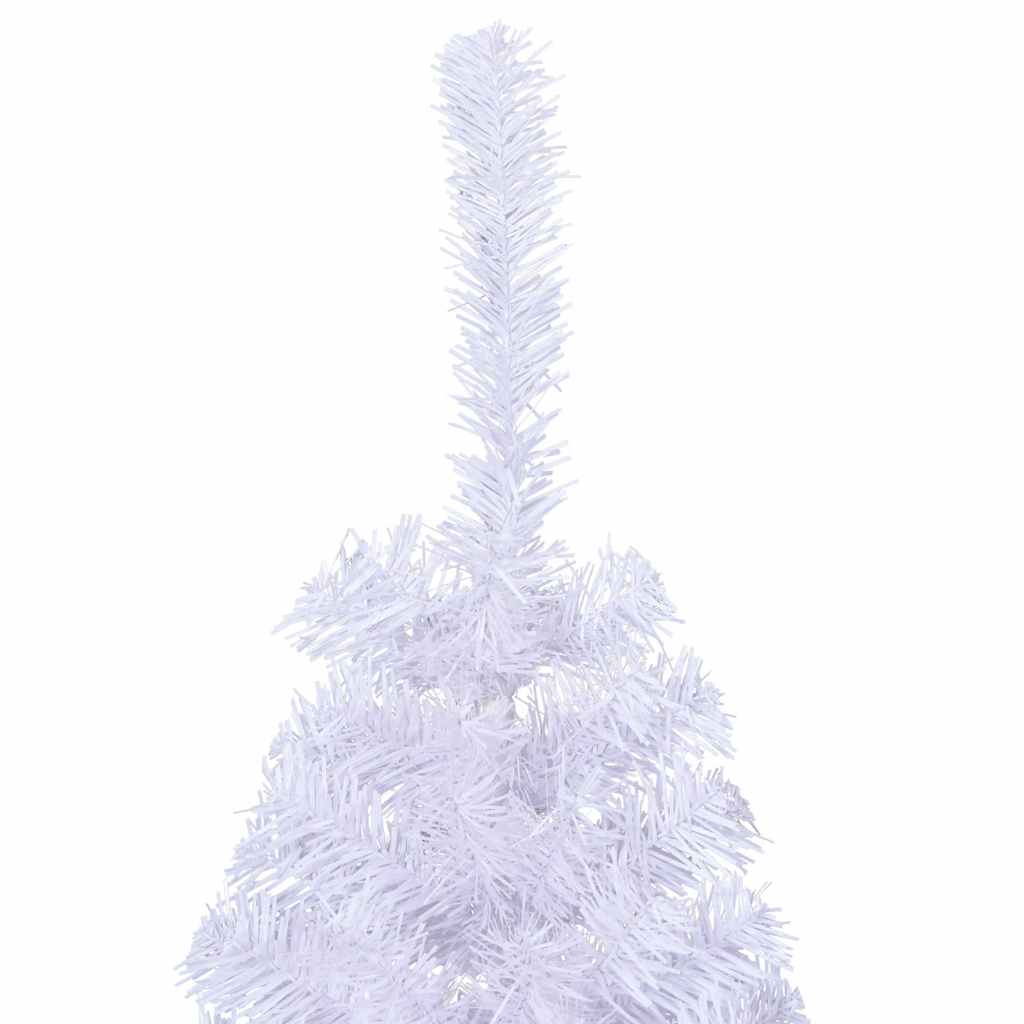 Künstlicher Halb-Weihnachtsbaum mit Ständer Grün 150 cm PVC