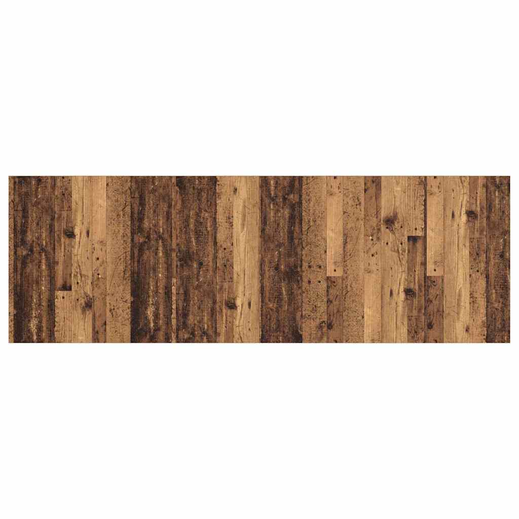 Kopfteil mit Nachttischen Weiß Holzwerkstoff