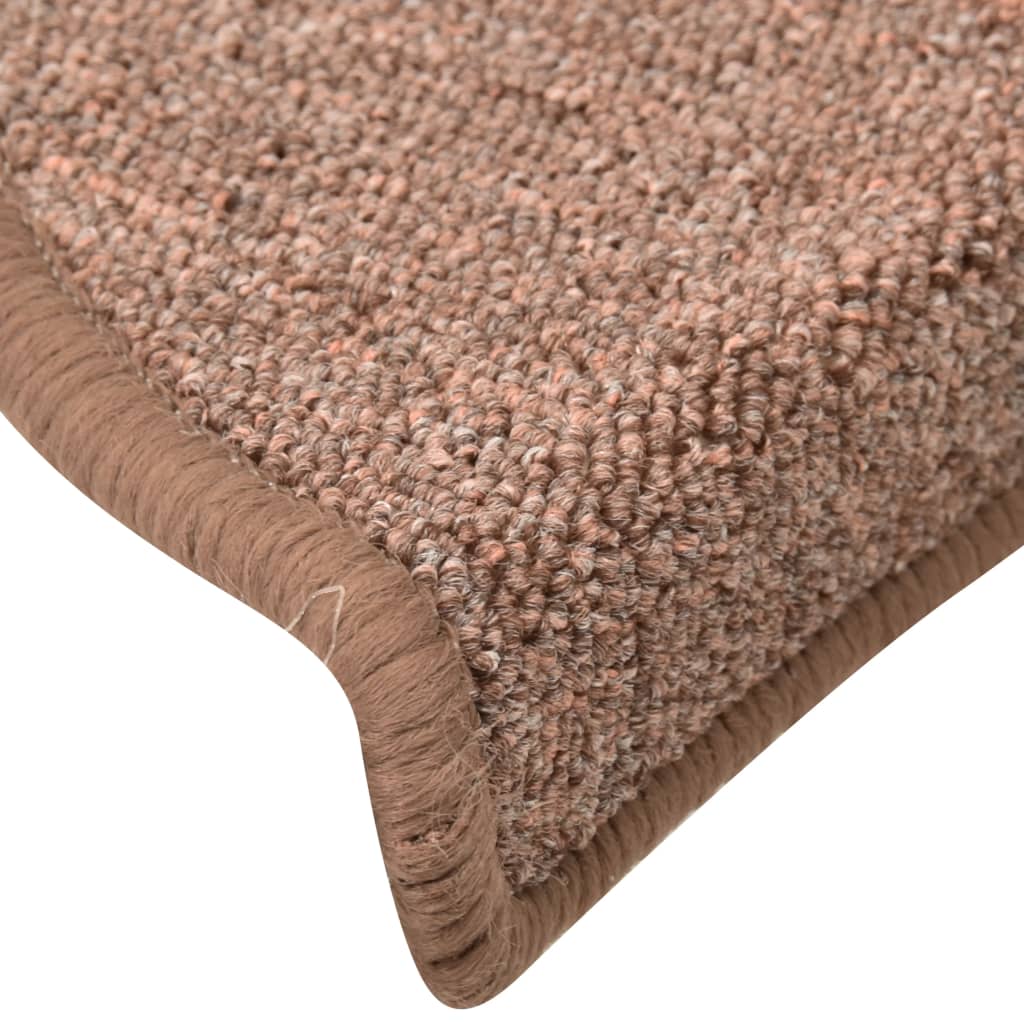 Stufenmatten 15 Stk. 56x17x3 cm Anthrazit Halbrund