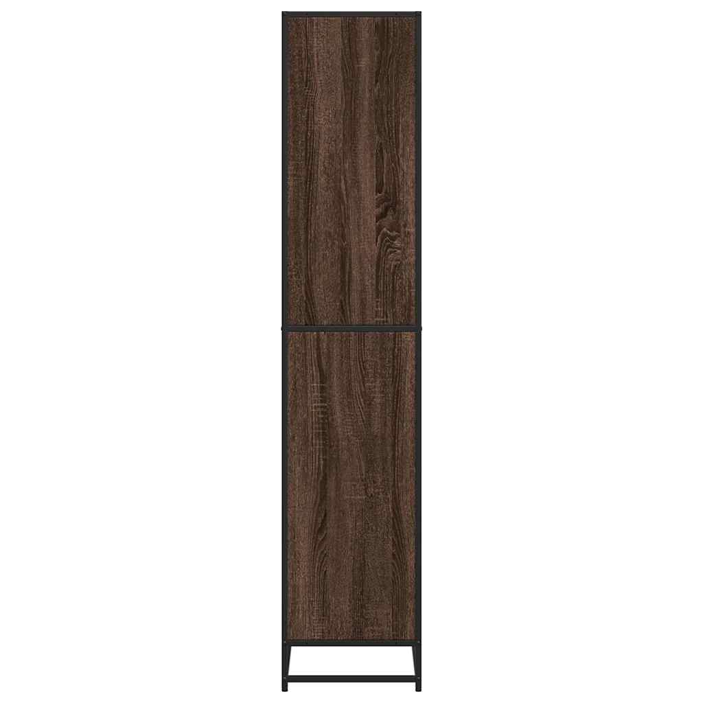 Bücherregal Schwarz 60x35x139 cm Holzwerkstoff