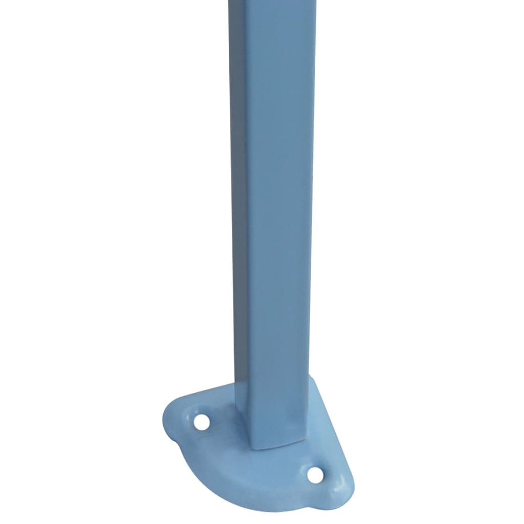 Faltzelt mit 3 Seitenteilen 3x4,5 m Blau