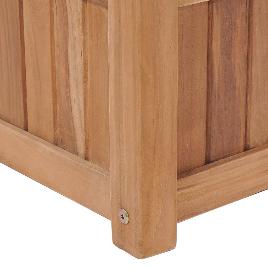 Hochbeet 150x30x25 cm Massivholz Teak