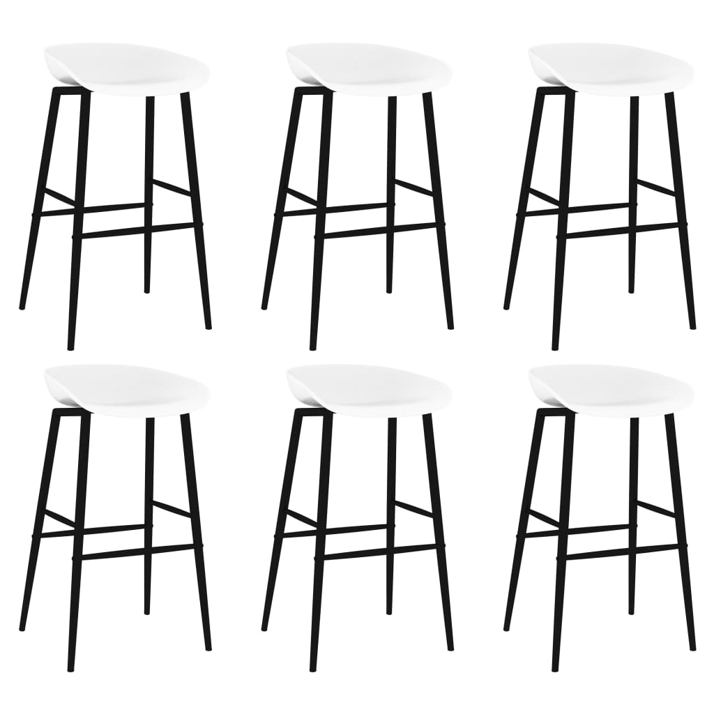 5-tlg. Bar-Set Schwarz und Weiß