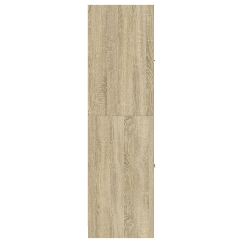 Apothekerschrank Weiß 30 x 41 x 174,5 cm Holzwerkstoff