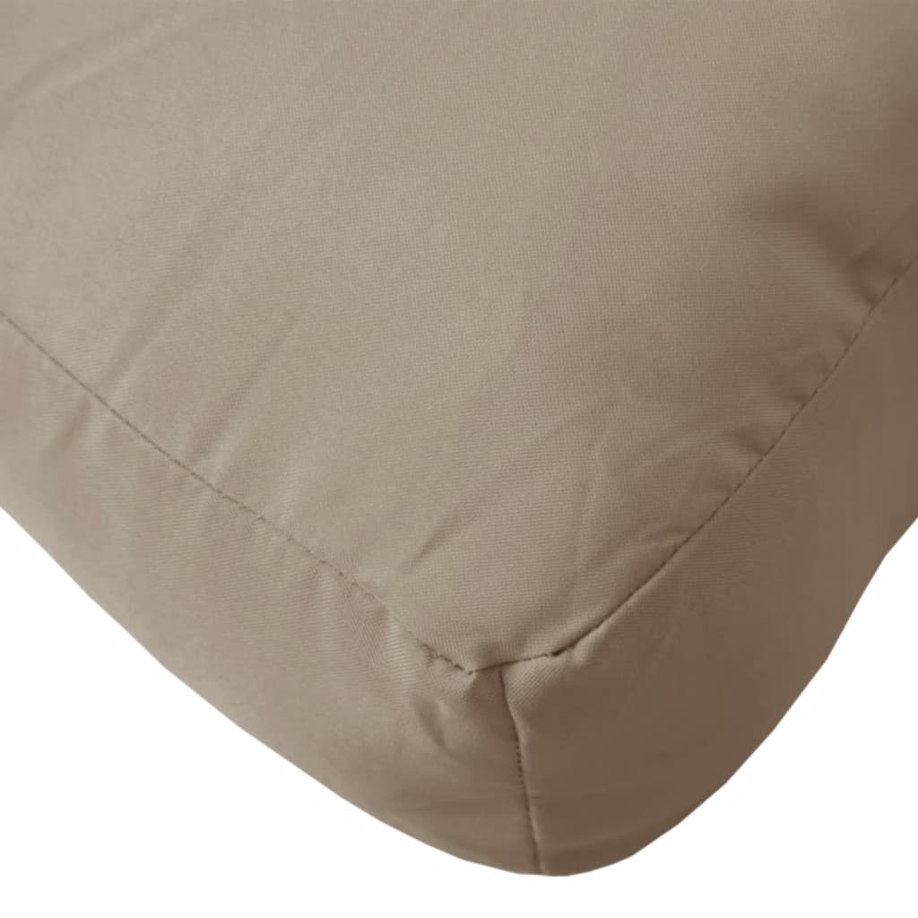 Palettenkissen Anthrazit 50x40x12 cm Stoff