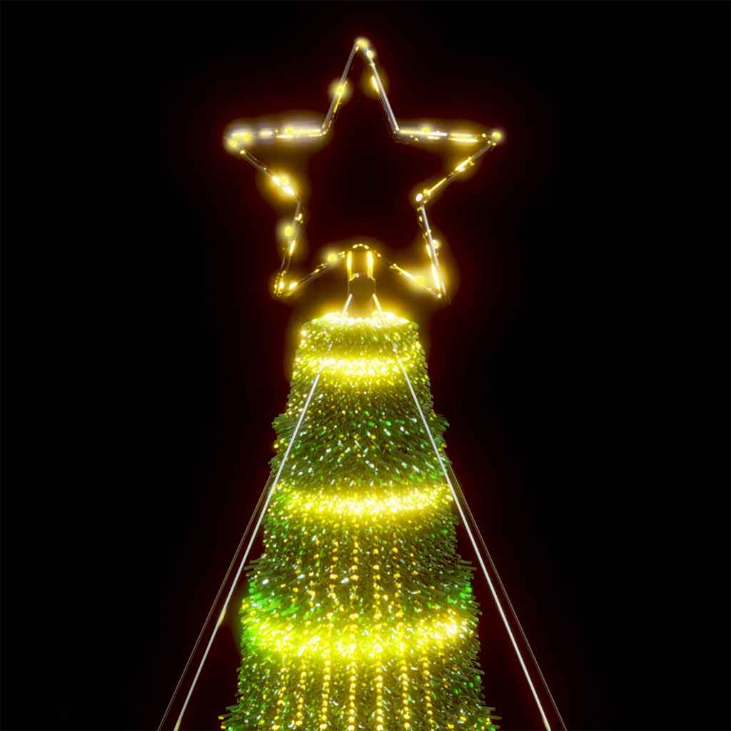 LED Weihnachtsbaum 275 LEDs Warmweiß 180 cm