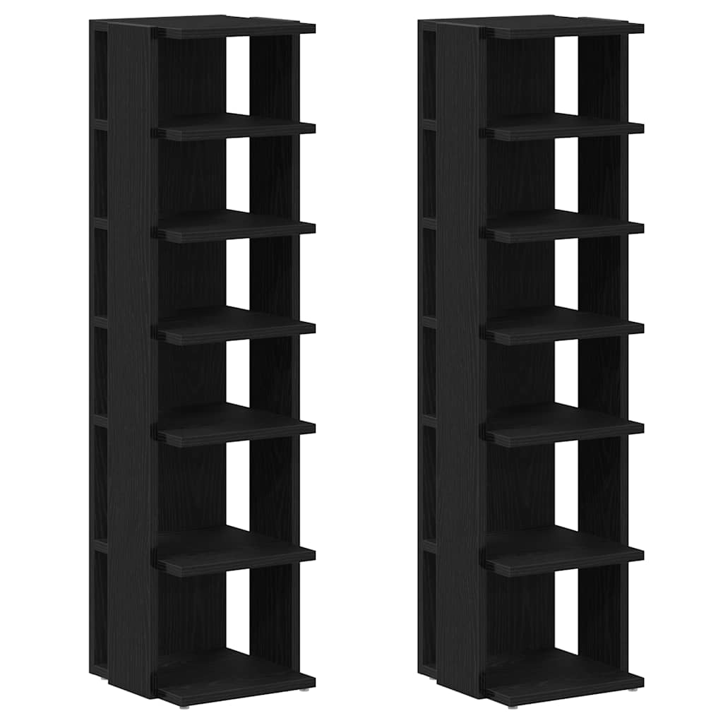 Schuhschrank Weiß 27,5x27x102 cm Holzwerkstoff