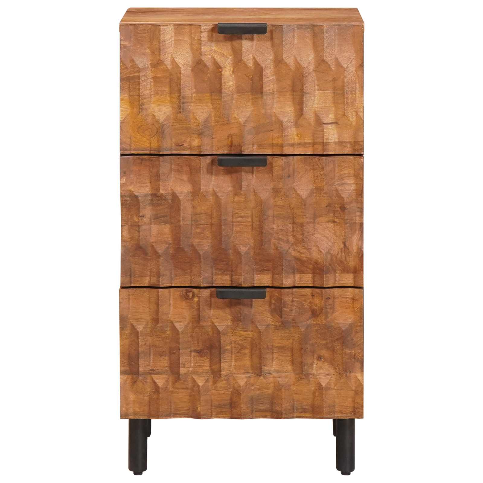 Sideboard Weiße gewaschene Oberfläche 40 x 33 x 75 cm