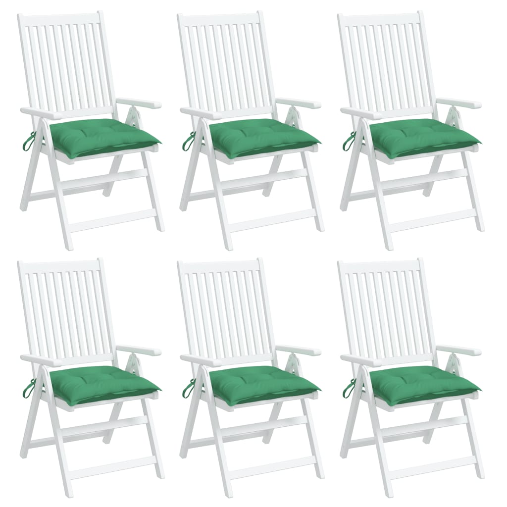 Stuhlkissen 4 Stk. Hellblau 40x40x7 cm Oxford-Gewebe