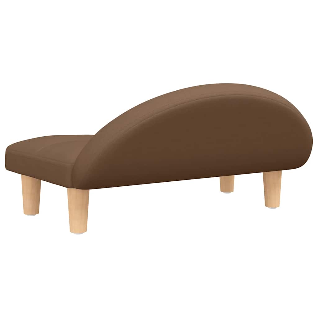 Hundebett Creme 70x52x30 cm Stoff