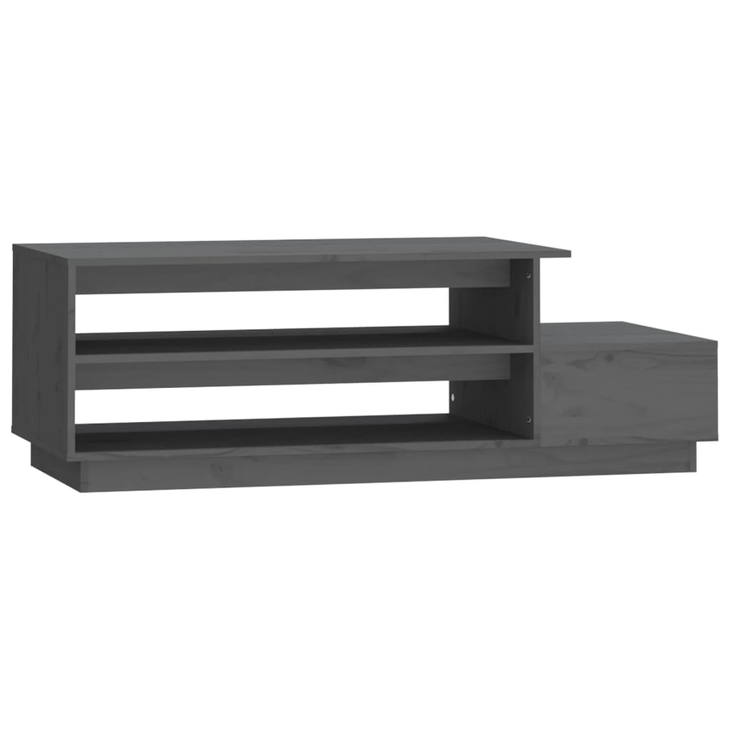 Couchtisch 120x50x40,5 cm Massivholz Kiefer
