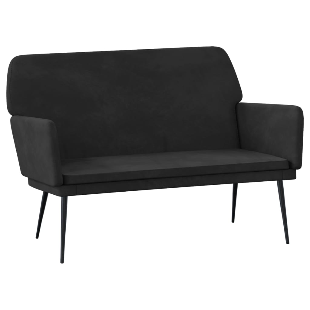 Sitzbank Dunkelgrün 108x79x79 cm Samt