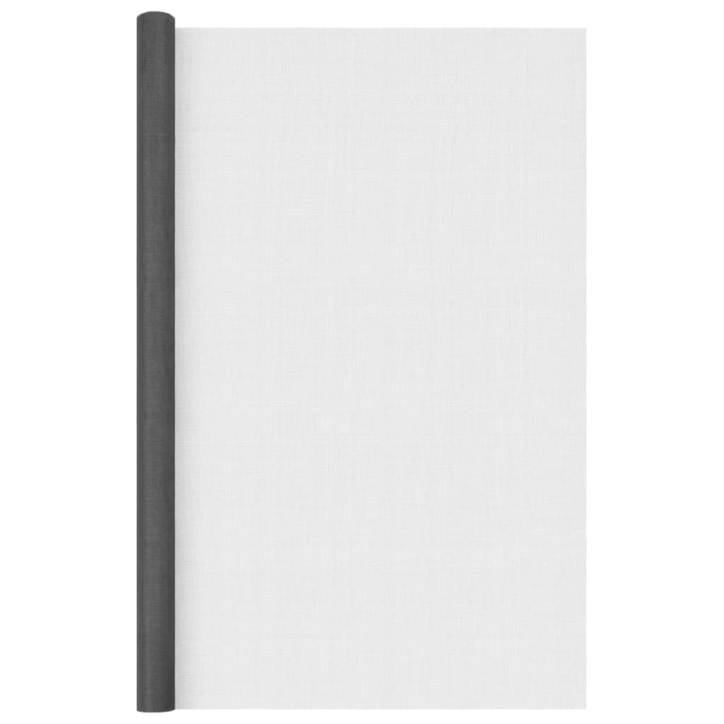 Fiberglas Mesh-Rolle Insektenschutzgitter Tür/Fenster 100 x 500 cm schwarz