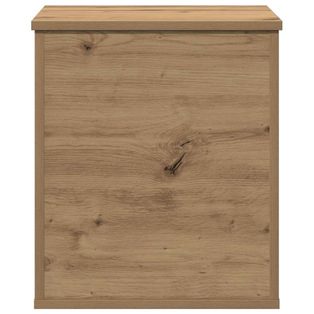 Aufbewahrungstruhe Weiß 84x42x46 cm Holzwerkstoff