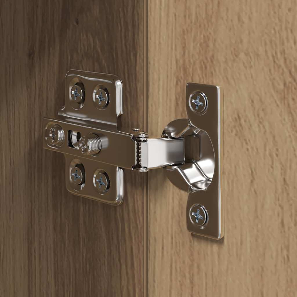 3-tlg. TV-Schrank-Set Weiß Holzwerkstoff