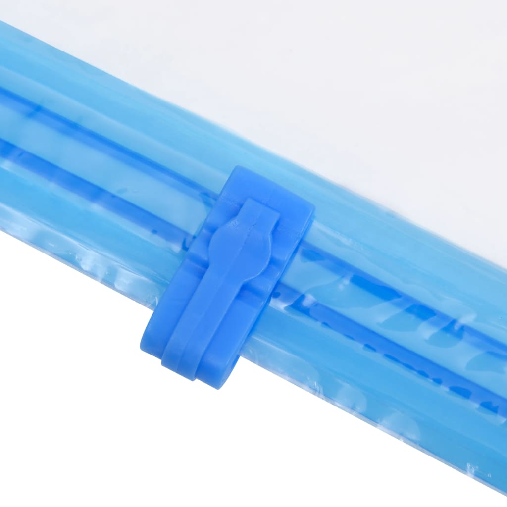 Aufbewahrungstaschen 5 pcs Transparent und Blau 70 x 50 cm