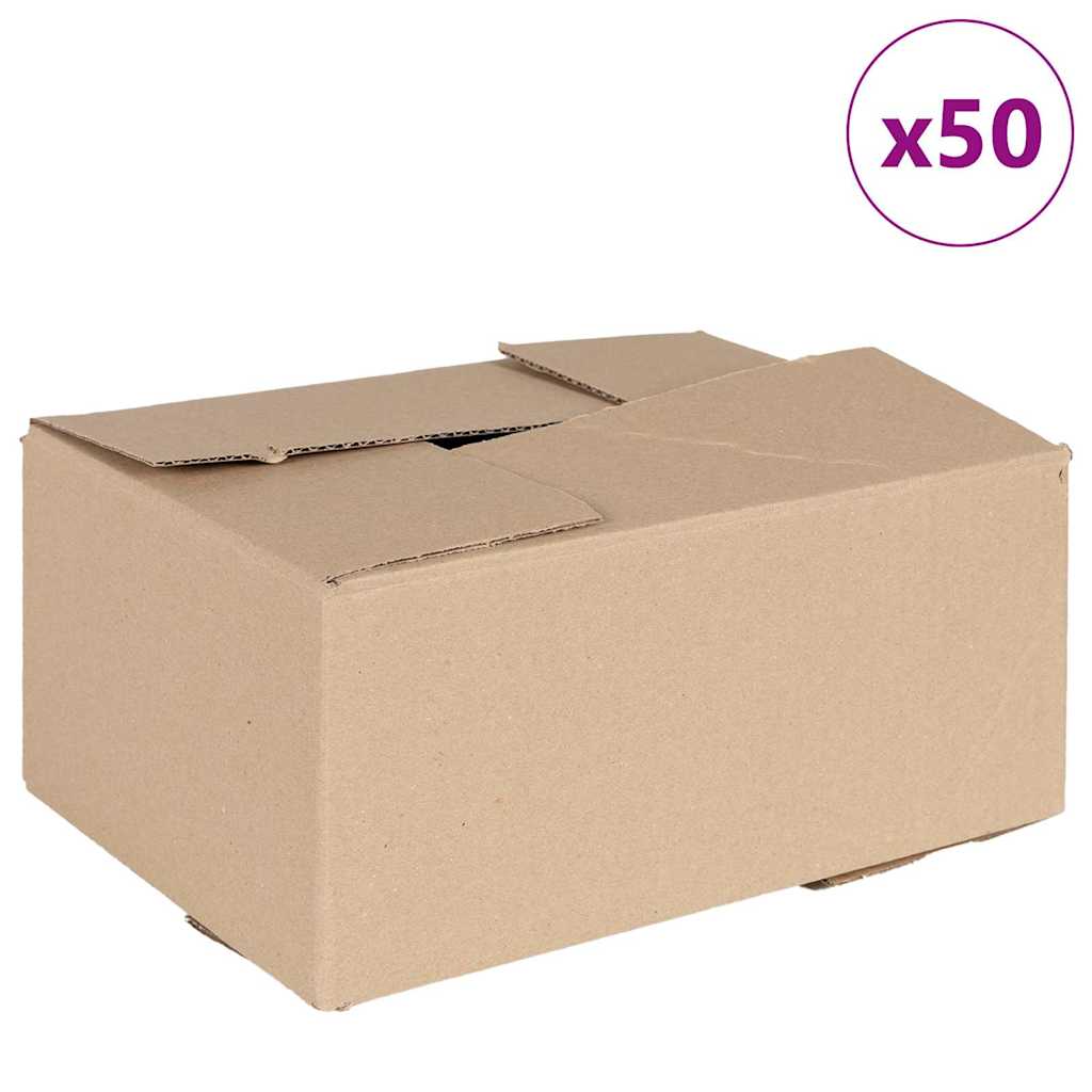 Faltbox mit Speicher 50 pcs Natur 15 x 15 x 8 cm Karton