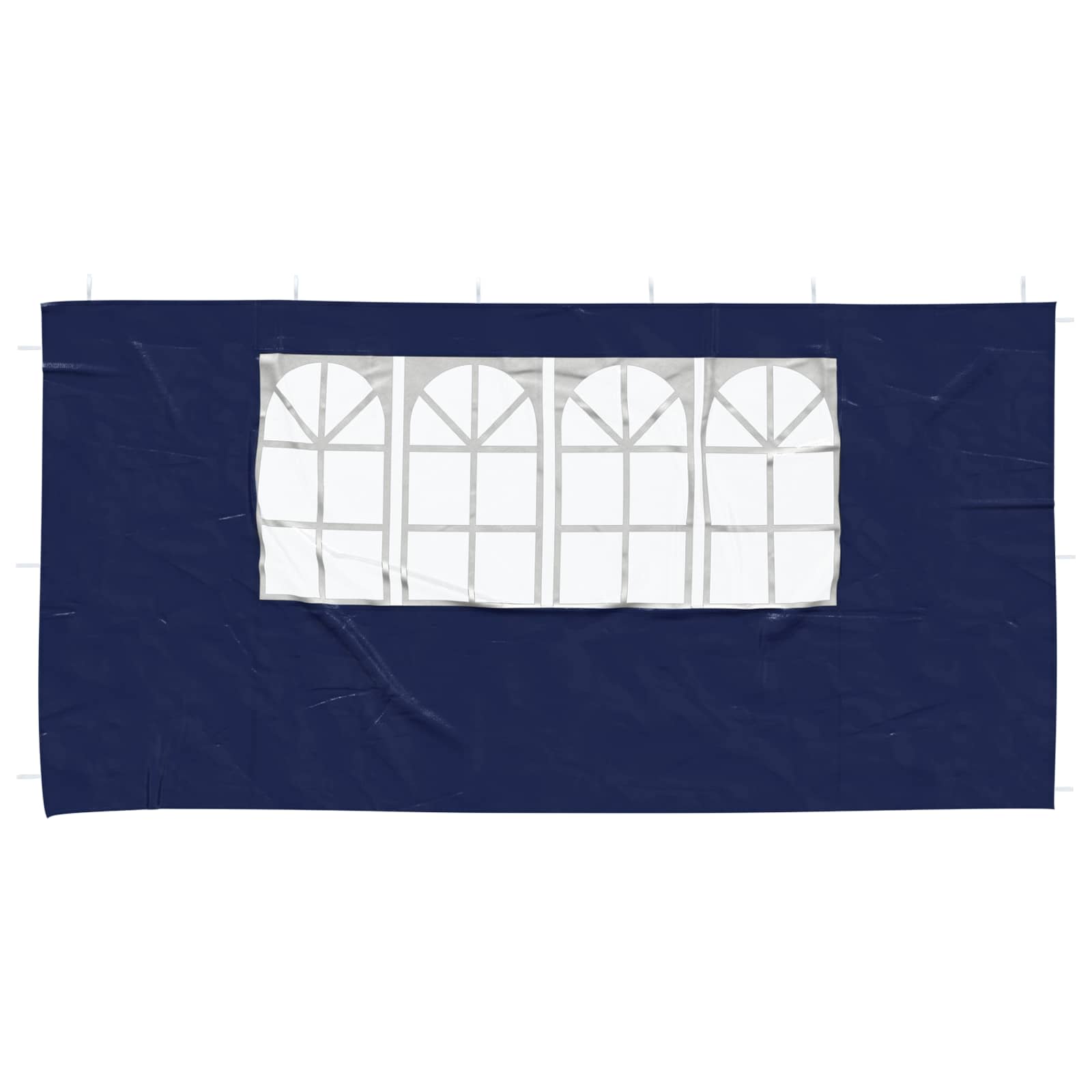 Party Zelt Seitenteil 2 pcs 300 x 195 cm Rot PE und Stahl