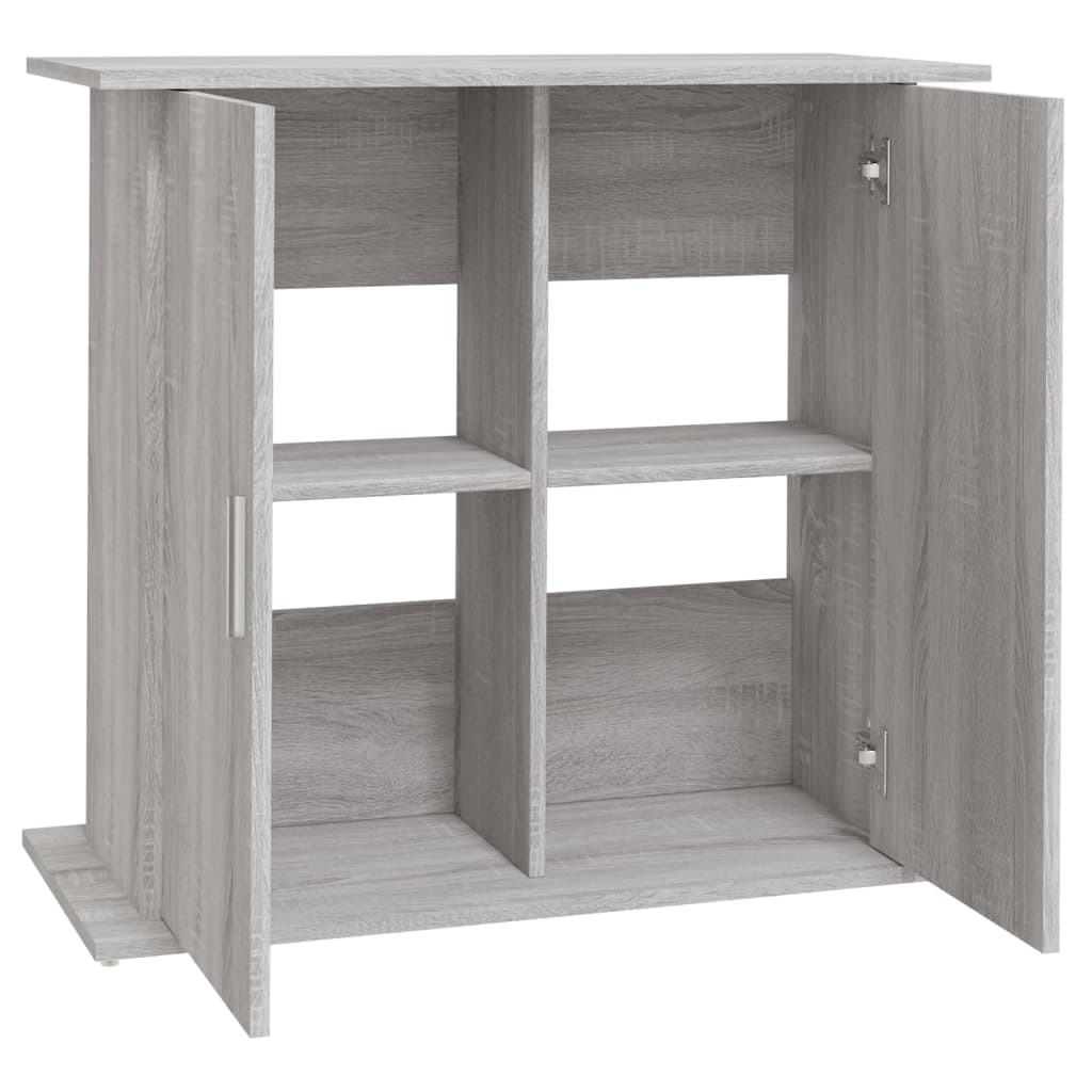 Aquariumständer Weiß 81x36x73 cm Holzwerkstoff