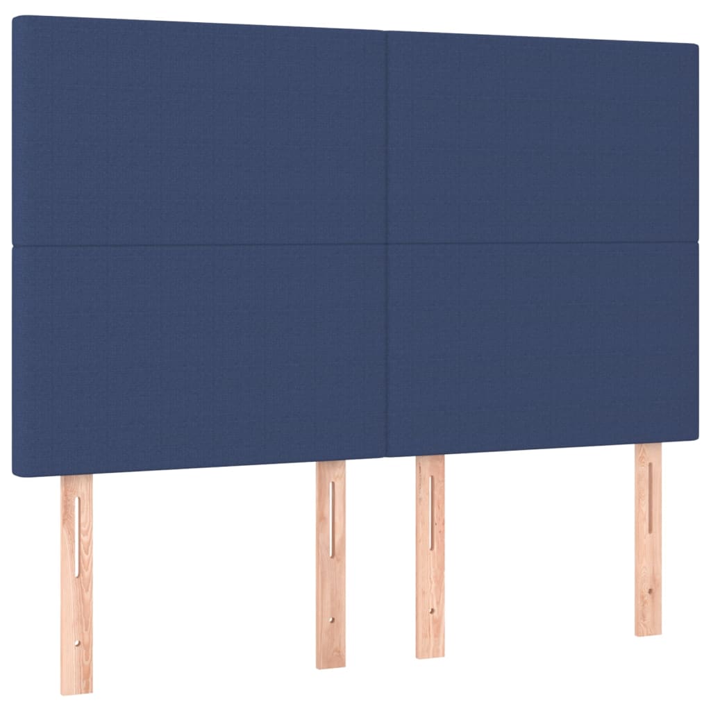Kopfteil Hellgrau 80x5x118/128 cm Stoff