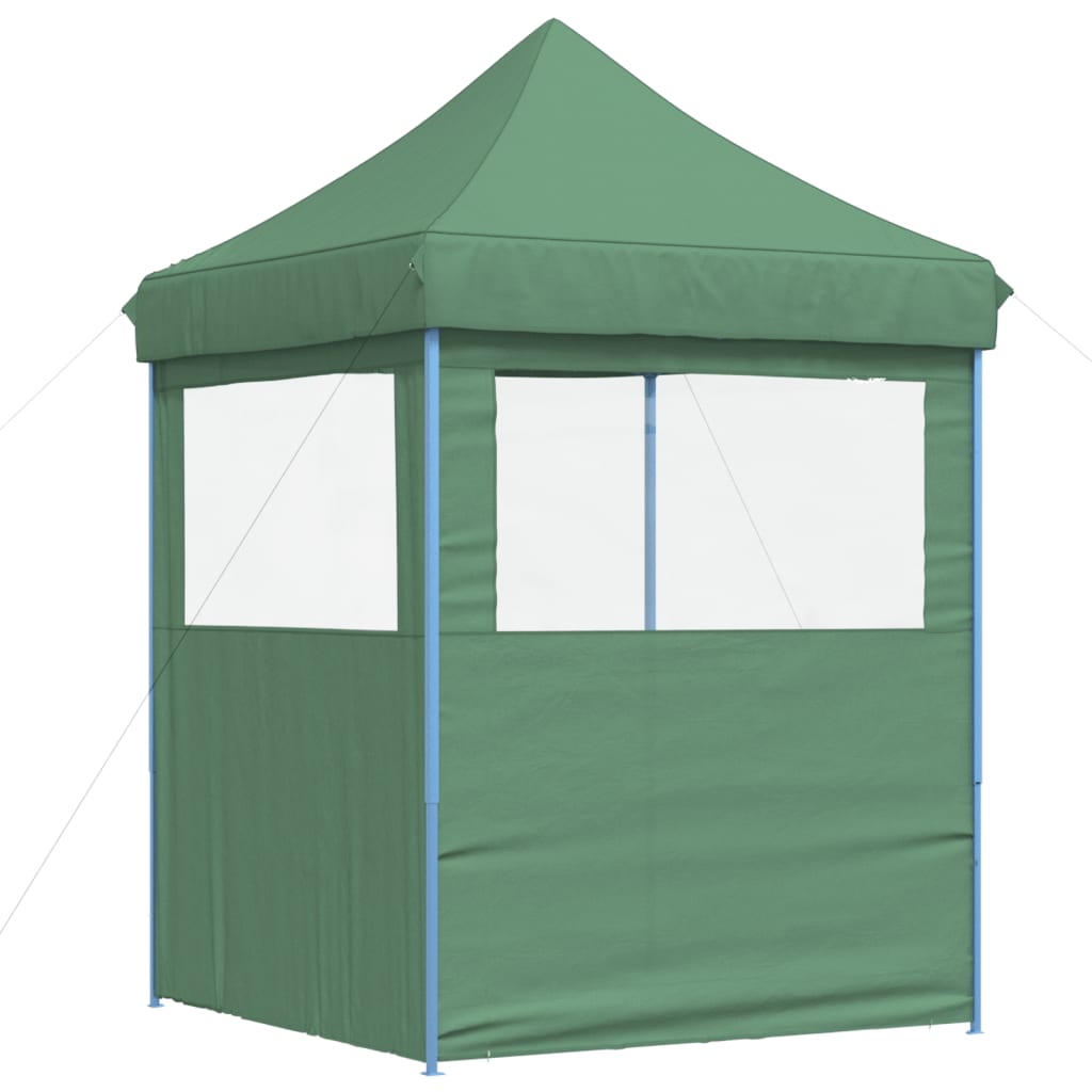 Partyzelt Faltbar Pop-Up Schwarz 200x200x306 cm