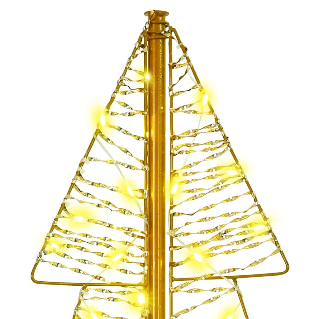 Weihnachtsbaum mit 100 LEDs Warmes Weiß 120 cm PET