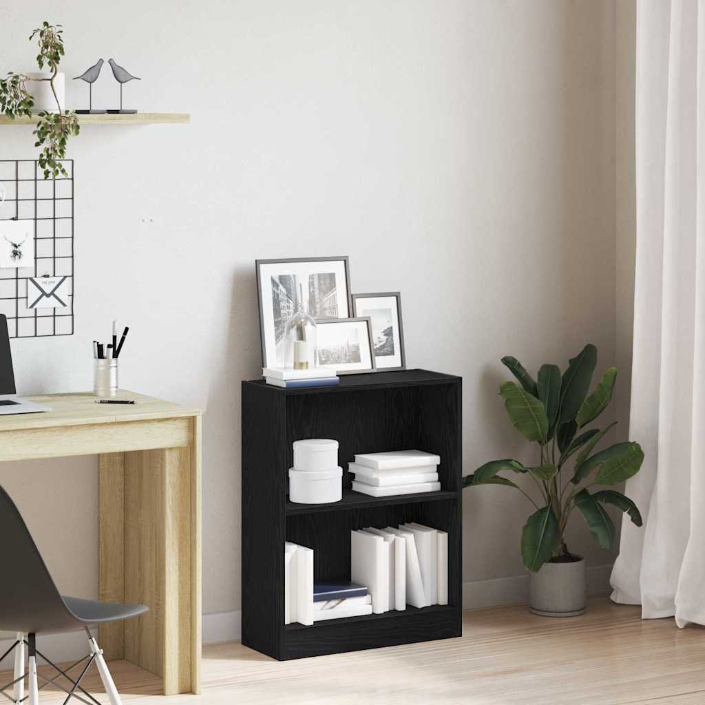 Bücherregal 3 Fächer Weiß 40x24x109 cm Holzwerkstoff