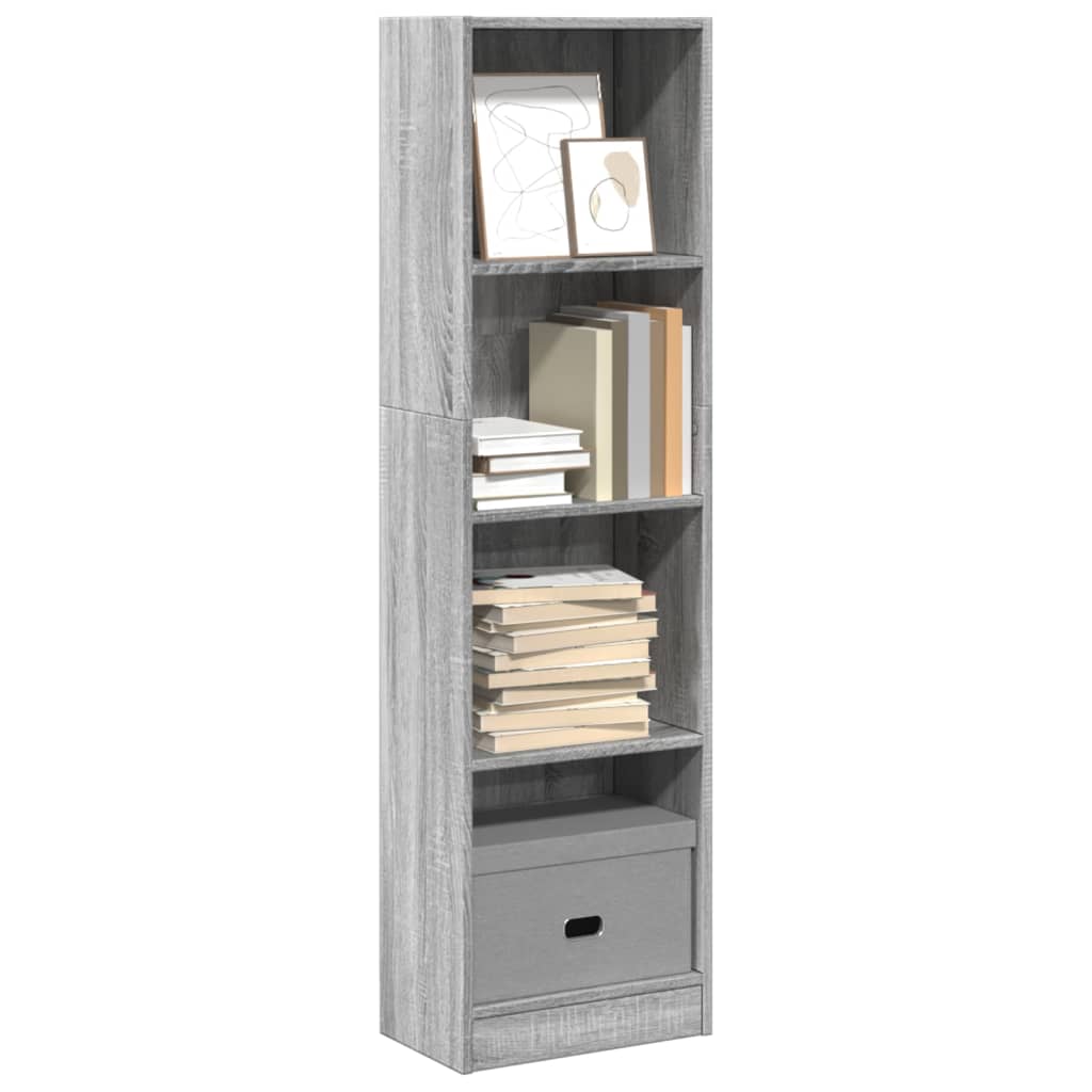 Bücherregal Weiß 40x24x75 cm Holzwerkstoff